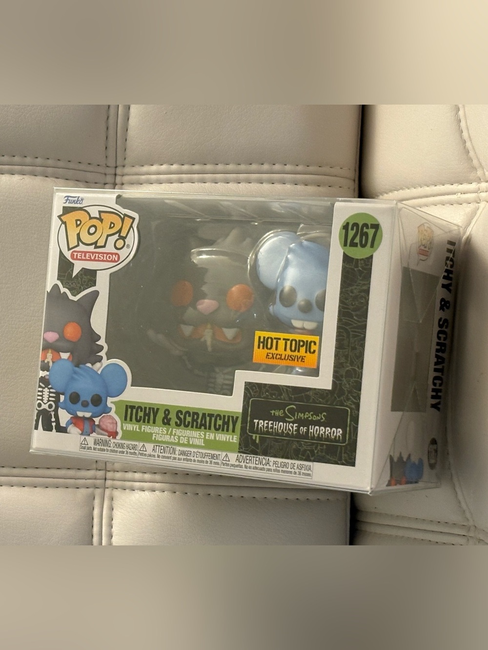 Itchy & Scratchy The Simpsons Treehouse of Horror Funko Pop 1267